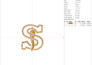 do applique embroidery logo digitizing for machine design service to dst pes jef